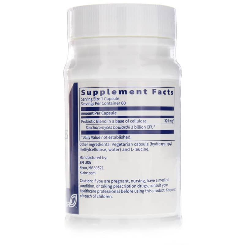 Saccharomyces boulardii 3 Billion CFU, 60 Veg Capsules | Saccharomyces boulardii 3 мільярди КУО, 60 вегетеріанських капсул