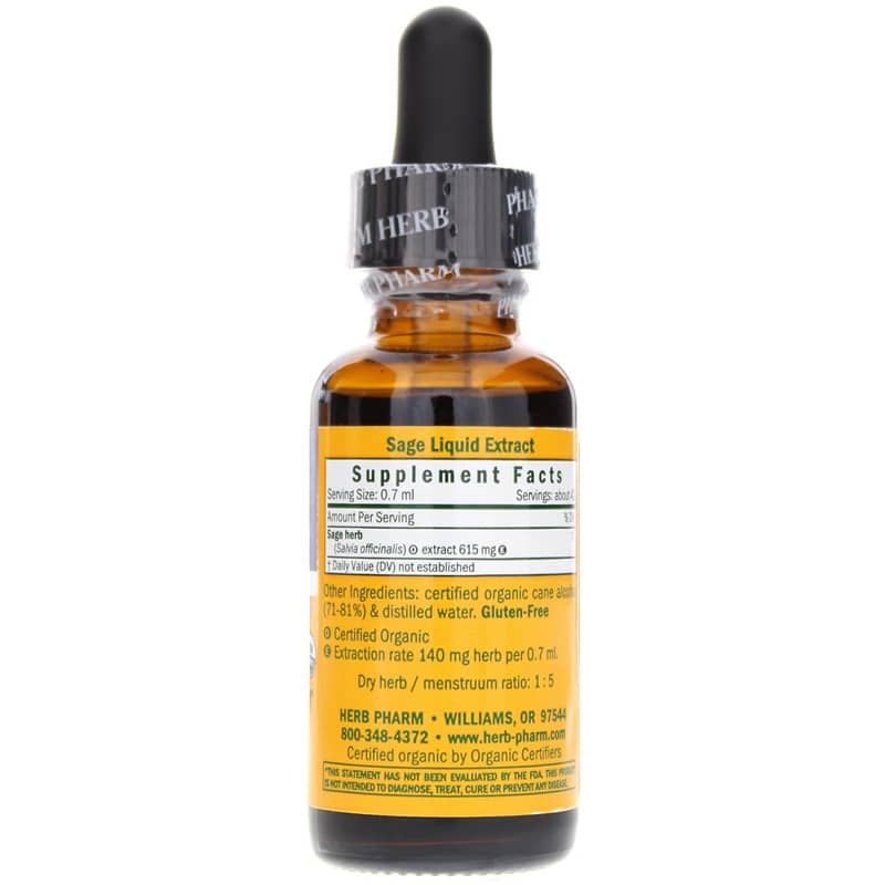 Sage Extract, 1 Oz | Экстракт шалфея, 1 унция
