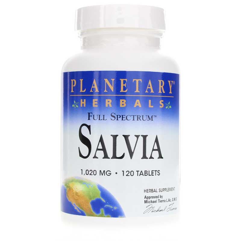 Salvia Full Spectrum 1020 Mg, 120 Tablets | Сальвія повний спектр 1020 мг, 120 таблеток