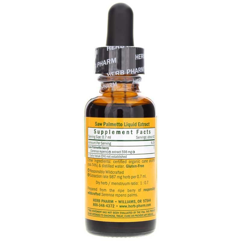 Saw Palmetto Extract, 1 Oz | Экстракт пилы пальметто, 1 унция