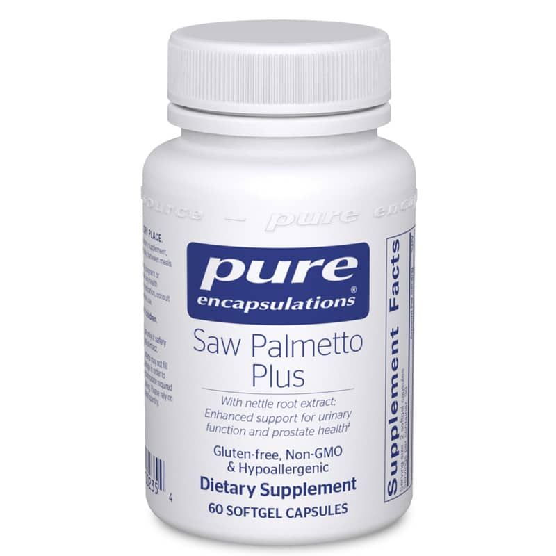 Saw Palmetto Plus with Nettle Root Extract, 60 Softgels | Пила пальметто плюс с экстрактом корня крапивы, 60 гелевых капсул