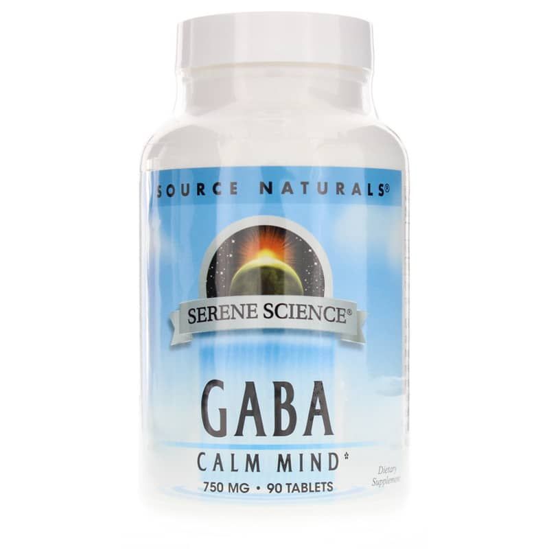 Serene Science GABA 750 Mg Tablets, 90 Tablets | Serene science GABA 750 мг таблетки, 90 таблеток