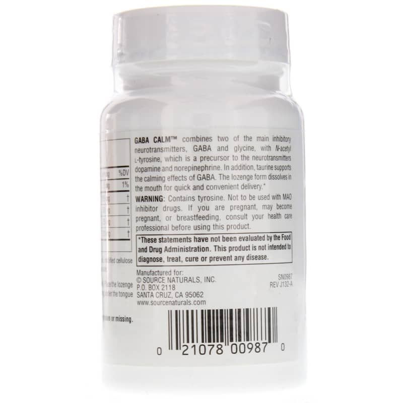 Serene Science GABA Lozenges, Orange, 60 Lozenges | Безмятежная наука ГАМК пастилки, Апельсин, 60 ландышей