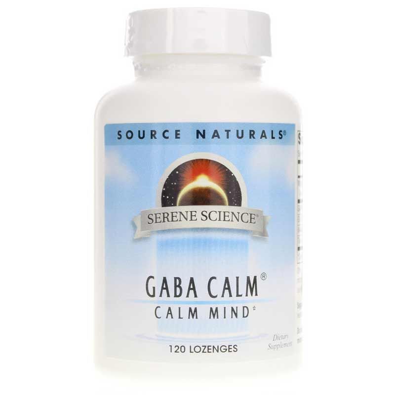 Serene Science GABA Lozenges, Peppermint, 120 Lozenges | Безмятежная наука ГАМК пастилки, Мята, 120 ландышей