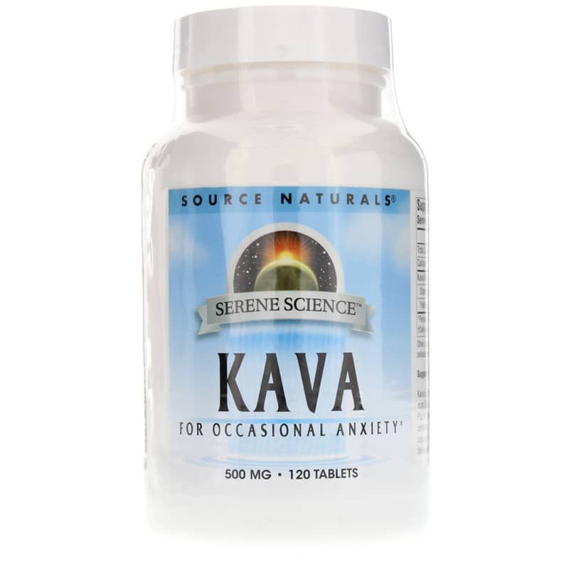 Serene Science Kava 500 Mg, 120 Tablets | Безтурботна наука кава 500 мг, 120 таблеток