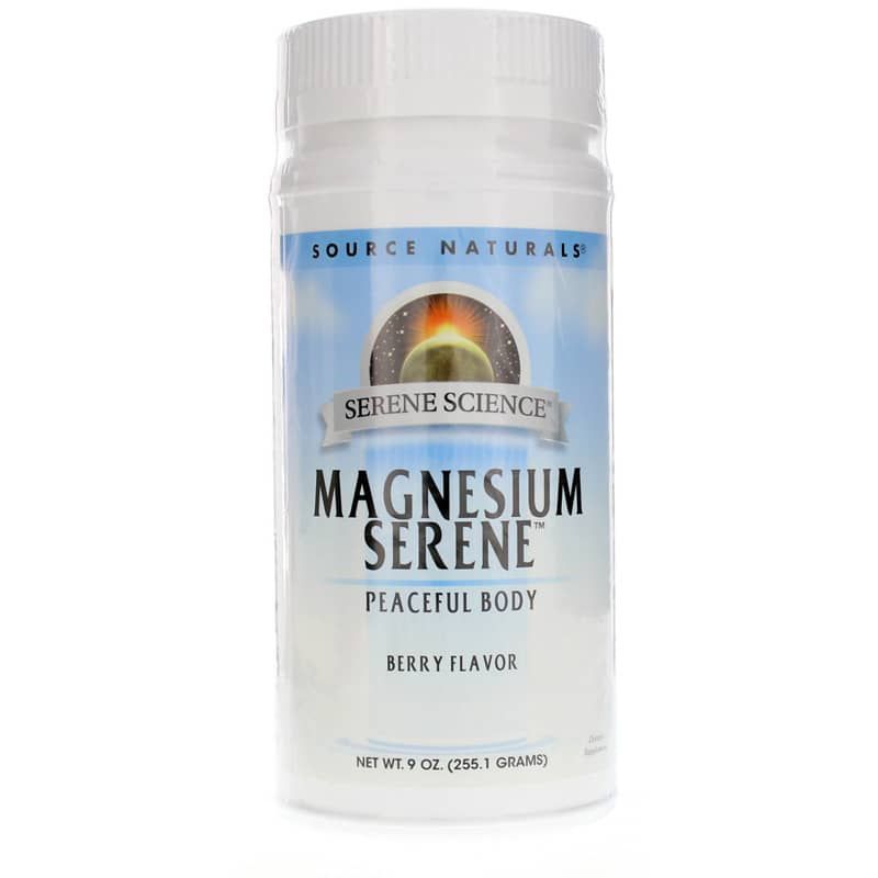 Serene Science Magnesium Serine Powder, Berry, 9 Oz | Наука про серин магнію порошок, Ягоди, 9 унцій