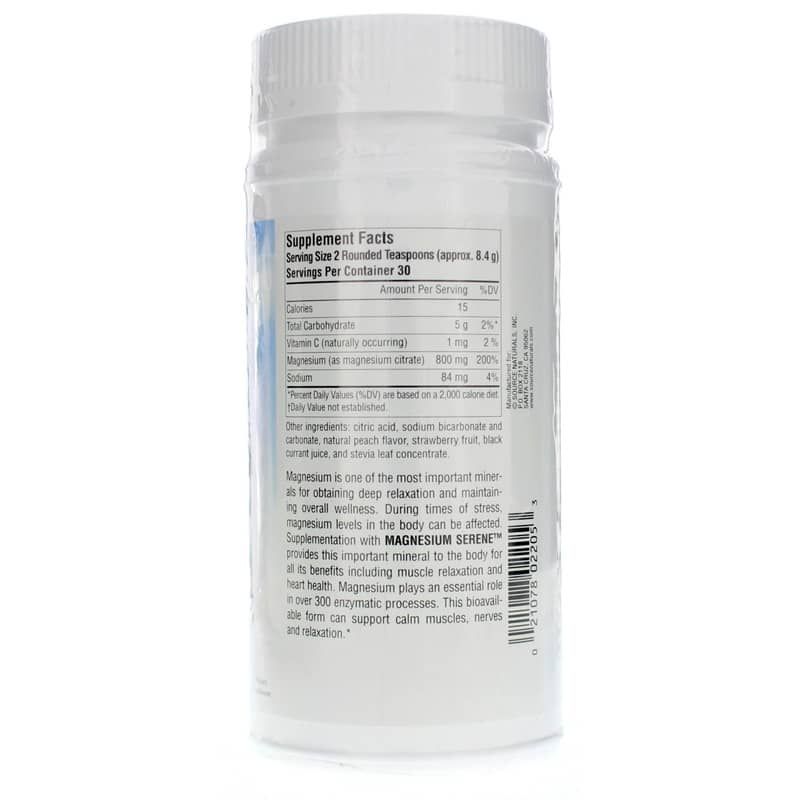 Serene Science Magnesium Serine Powder, Berry, 9 Oz | Наука про серин магнію порошок, Ягоди, 9 унцій