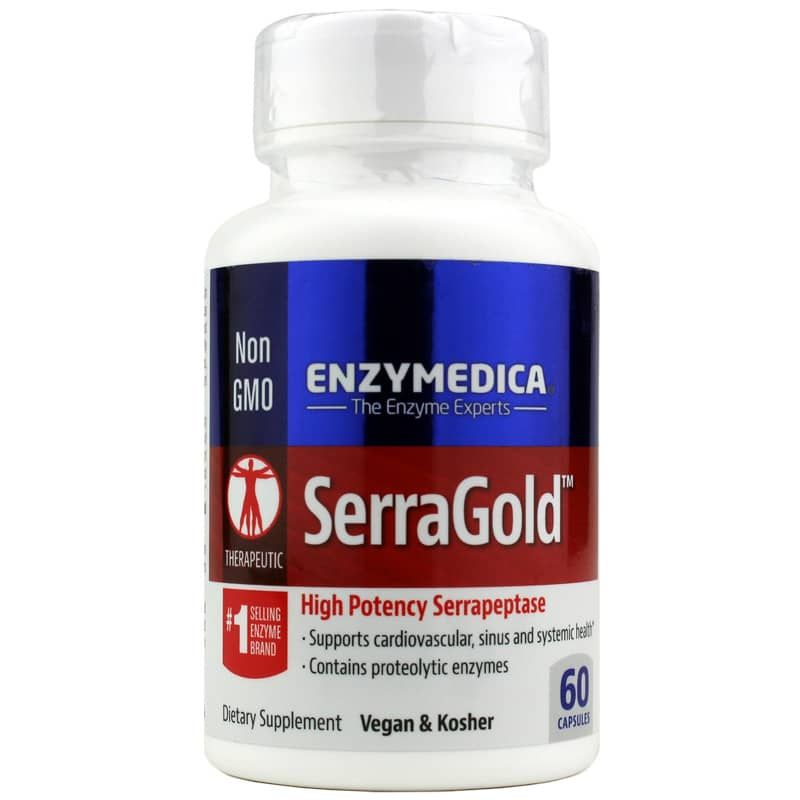 Serra Gold, 60 Capsules | Золото серра, 60 капсул
