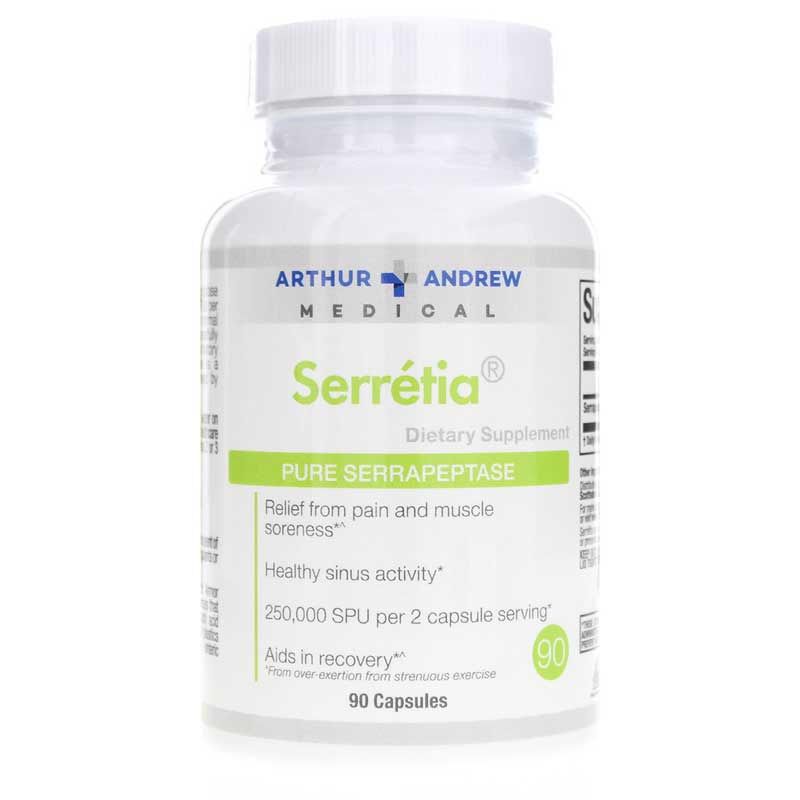 Serretia Pure Serrapeptase, 90 Capsules | Серретіа чиста серрапептаза, 90 капсул