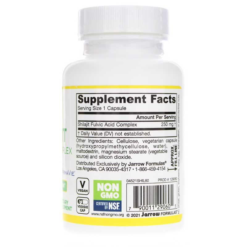 Shilajit Fulvic Acid Complex 250 Mg | Комплекс фульвокислот шиладжіт 250 мг