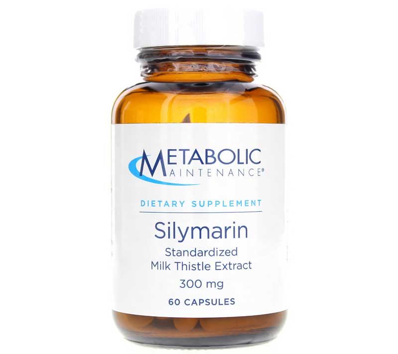 Silymarin Standardized Milk Thistle Extract 300 Mg, 60 Capsules | Силімарин стандартизований екстракт молочного будяка 300 мг, 60 капсул