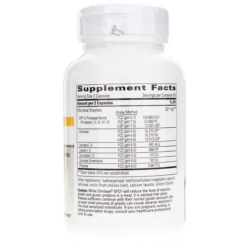 Similase GFCF Gluten &amp; Casein Digestive Enzymes | Симилаза GFCF ферменты для переваривания глютена и казеина