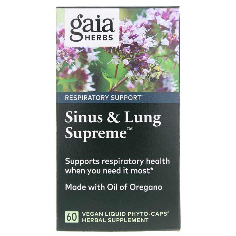 Sinus &amp; Lung Supreme, 60 Liquid Phyto Caps | Синуси та легені, 60 рідких фітокапсул