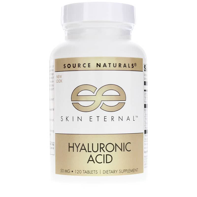 Skin Eternal Hyaluronic Acid 50 Mg Tablets, 120 Tablets | Skin eternal гиалуроновая кислота 50 мг таблетки, 120 таблеток