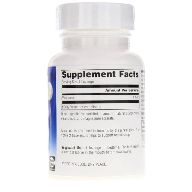 Sleep Science Melatonin 1 Mg Lozenges, Orange, 100 Lozenges | Наука сна мелатонин 1 мг пастилки, Апельсин, 100 ландышей