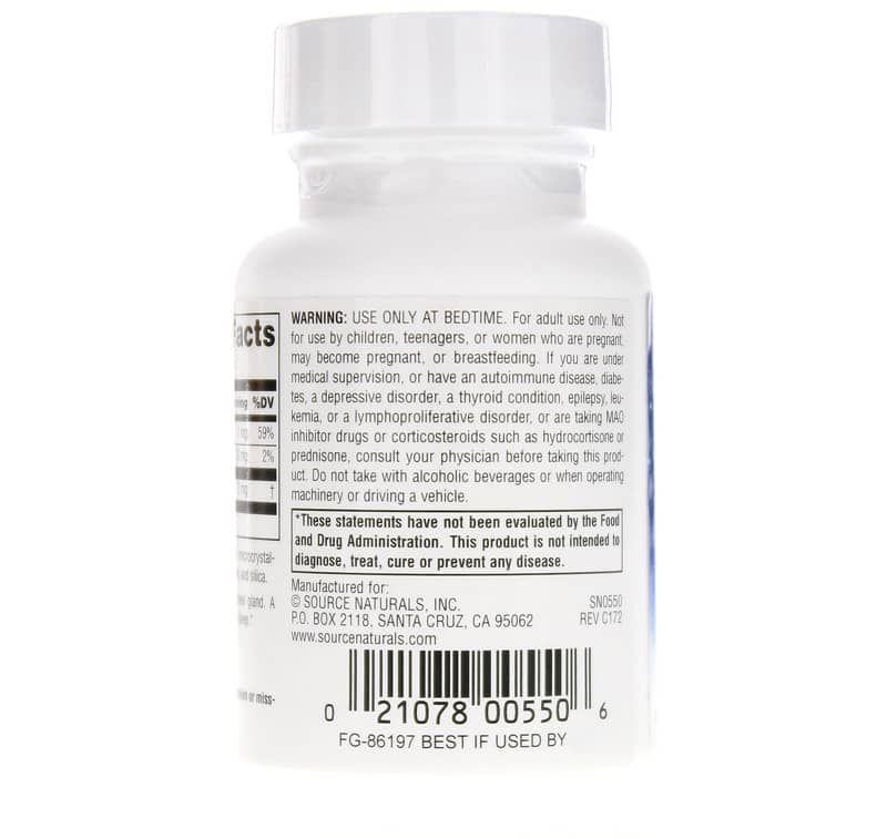 Sleep Science Melatonin 3 Mg Tablets, 60 Tablets | Наука сна мелатонин 3 мг таблетки, 60 таблеток