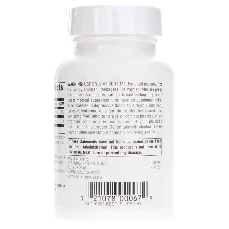 Sleep Science Melatonin 3 Mg Tablets, 240 Tablets | Наука сна мелатонин 3 мг таблетки, 240 таблеток
