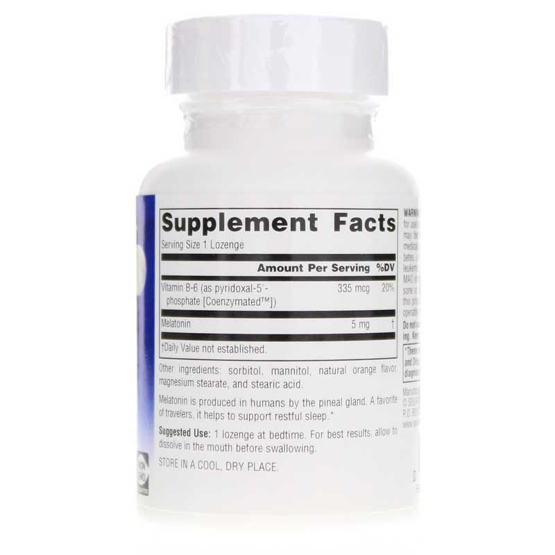 Sleep Science Melatonin 5 Mg Lozenges, Orange, 50 Lozenges | Наука сна мелатонин 5 мг пастилки, Апельсин, 50 ландышей