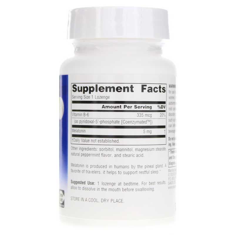 Sleep Science Melatonin 5 Mg Lozenges, Peppermint, 200 Lozenges | Наука сна мелатонин 5 мг пастилки, Мята, 200 ландышей