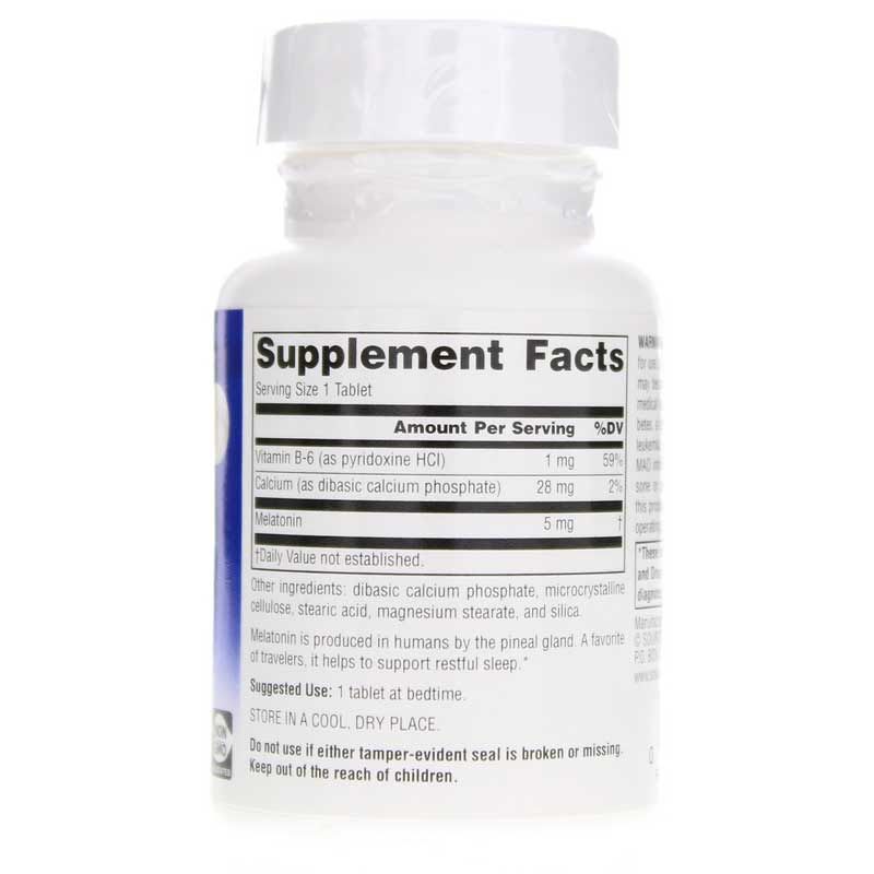 Sleep Science Melatonin 5 Mg Tablets, 120 Tablets | Наука сна мелатонин 5 мг таблетки, 120 таблеток