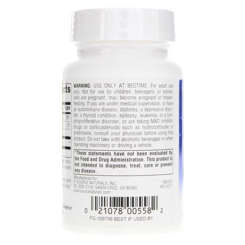 Sleep Science Melatonin 5 Mg Tablets, 240 Tablets | Наука сна мелатонин 5 мг таблетки, 240 таблеток