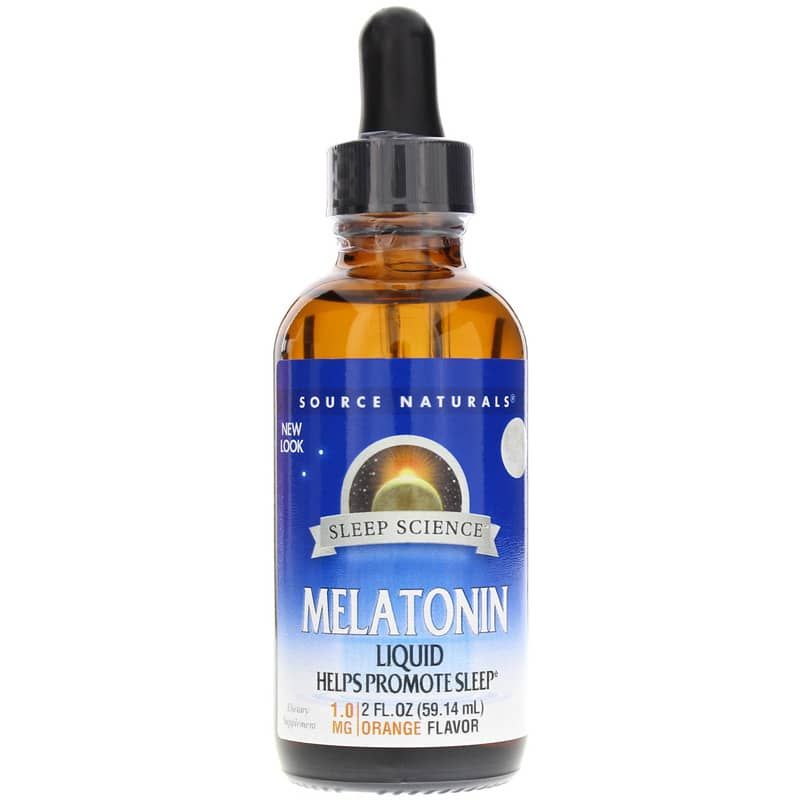 Sleep Science Melatonin Liquid, Orange, 2 Oz | Наука сна мелатонин жидкий, Апельсин, 2 унции