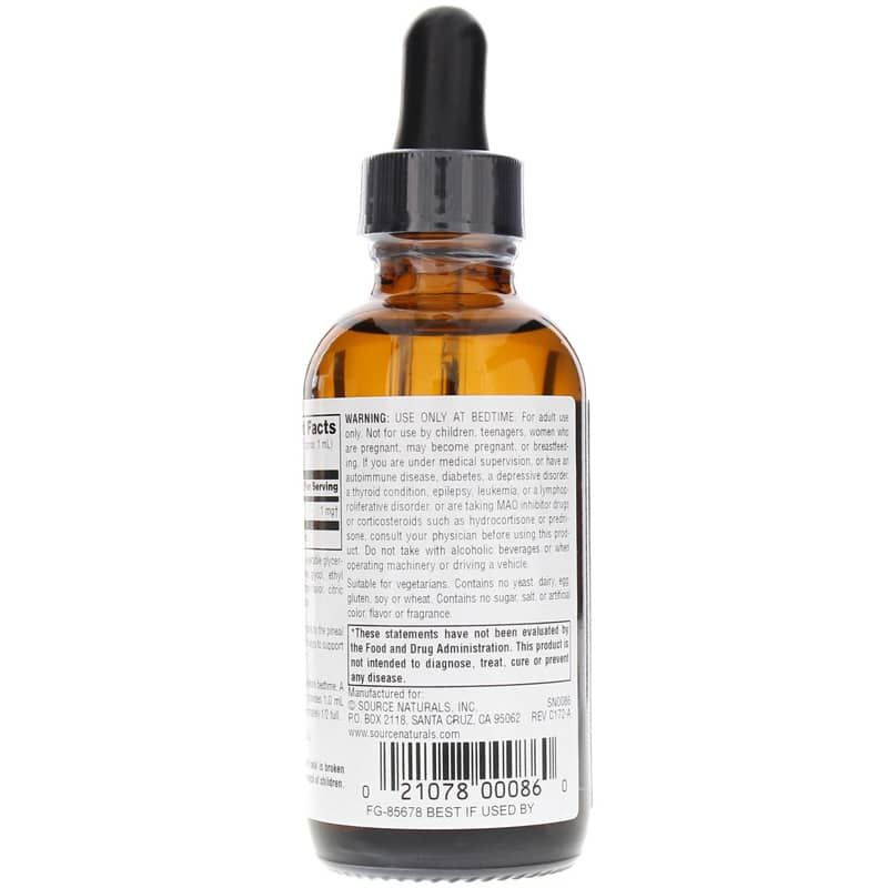 Sleep Science Melatonin Liquid, Orange, 2 Oz | Наука сна мелатонин жидкий, Апельсин, 2 унции