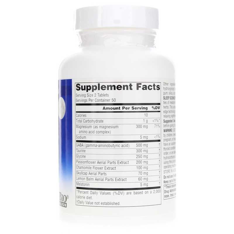 Sleep Science NightRest with Melatonin, 100 Tablets | Наука о сне NightRest с мелатонином, 100 таблеток