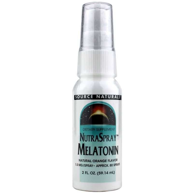 Sleep Science NutraSpray Melatonin, Orange | Наука о сне NutraSpray мелатонин, Апельсин