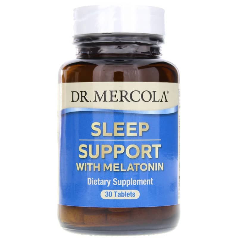 Sleep Support with Melatonin, 30 Tablets | Поддержка сна с помощью мелатонина, 30 таблеток