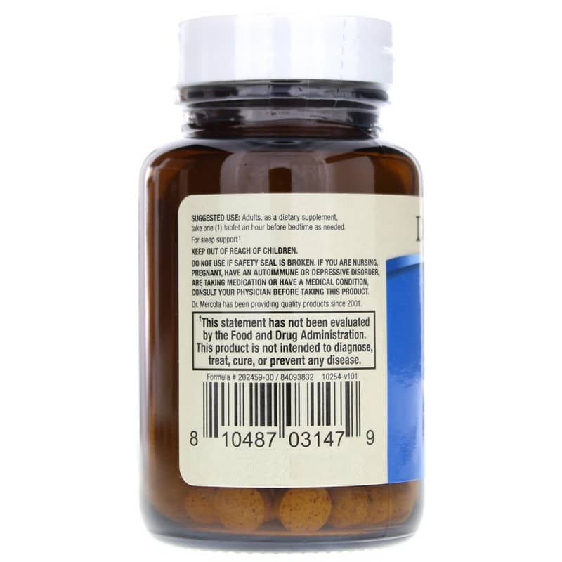 Sleep Support with Melatonin, 30 Tablets | Поддержка сна с помощью мелатонина, 30 таблеток