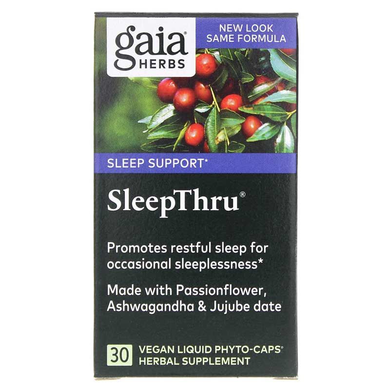 Sleep Thru, 30 Liquid Phyto Caps | Спати спокійно, 30 рідких фітокапсул
