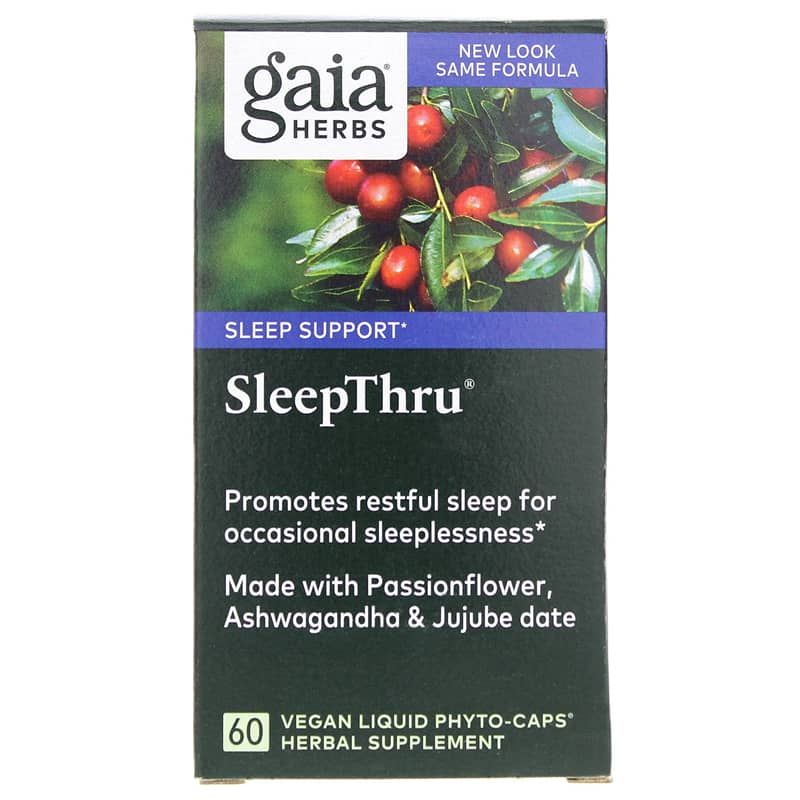 Sleep Thru, 60 Liquid Phyto Caps | Спати спокійно, 60 рідких фітокапсул