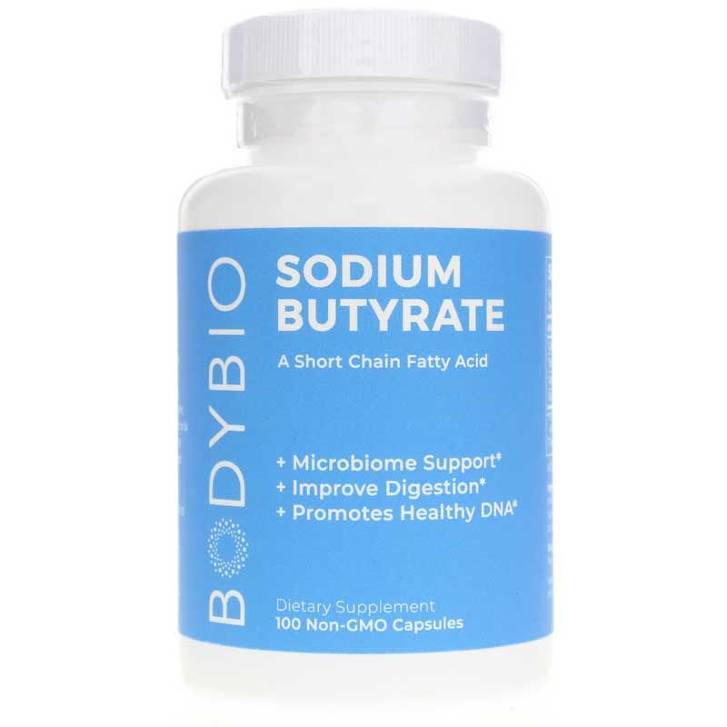 Sodium Butyrate, 100 Capsules | Бутират натрия, 100 капсул