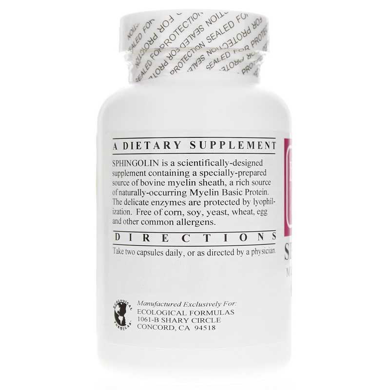 Sphingolin Myelin Basic Protein, 240 Capsules | Сфінголін основний білок мієліну, 240 капсул