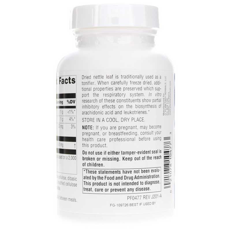 Stinging Nettles 420 Mg Freeze-Dried, 120 Tablets | Кропива пекуча 420 мг у сублімованому вигляді, 120 таблеток