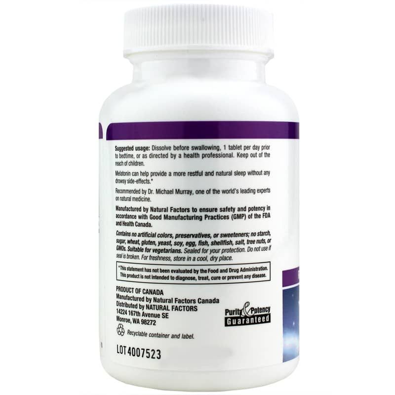 Stress-Relax Melatonin 5 Mg Chewable | Стресс-релакс мелатонин 5 мг жевательный