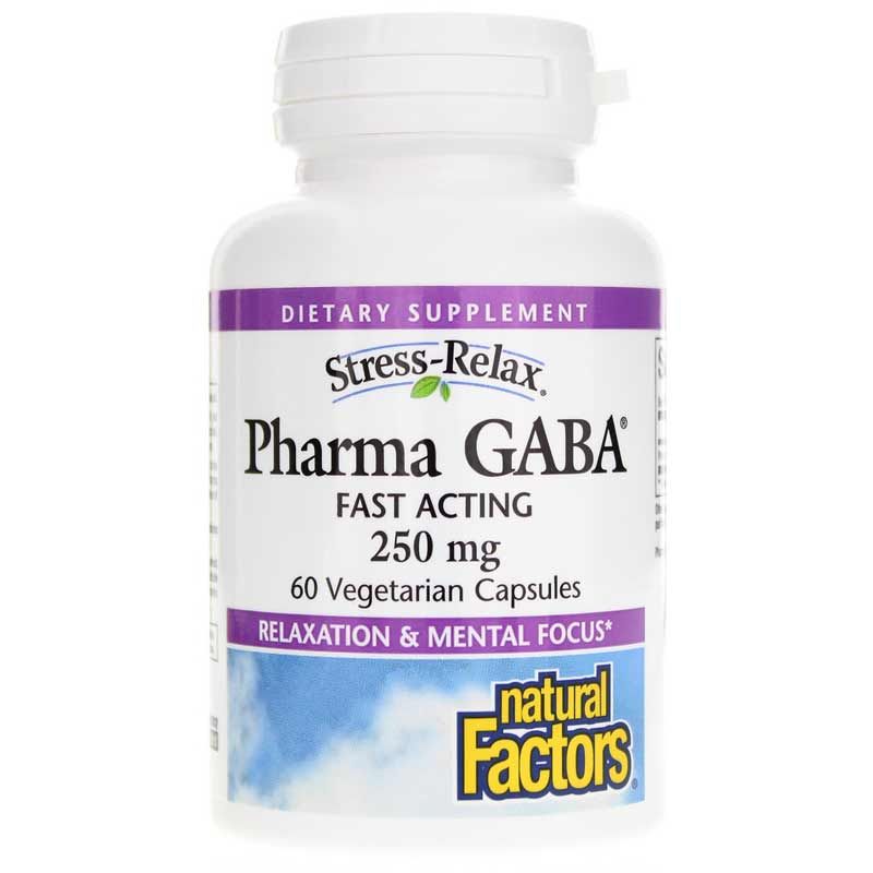 Stress-Relax Pharma GABA 250 Mg | Стресс-релакс фарма ГАМК 250 мг