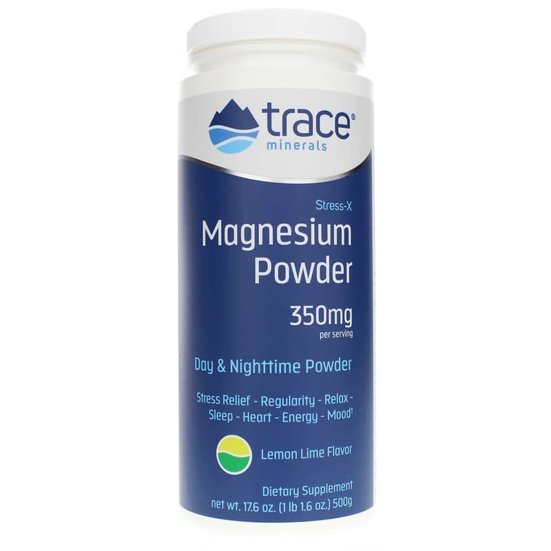 Stress-X Magnesium Powder, Lemon Lime | Порошок магния стресс-Х, Лимон-лайм