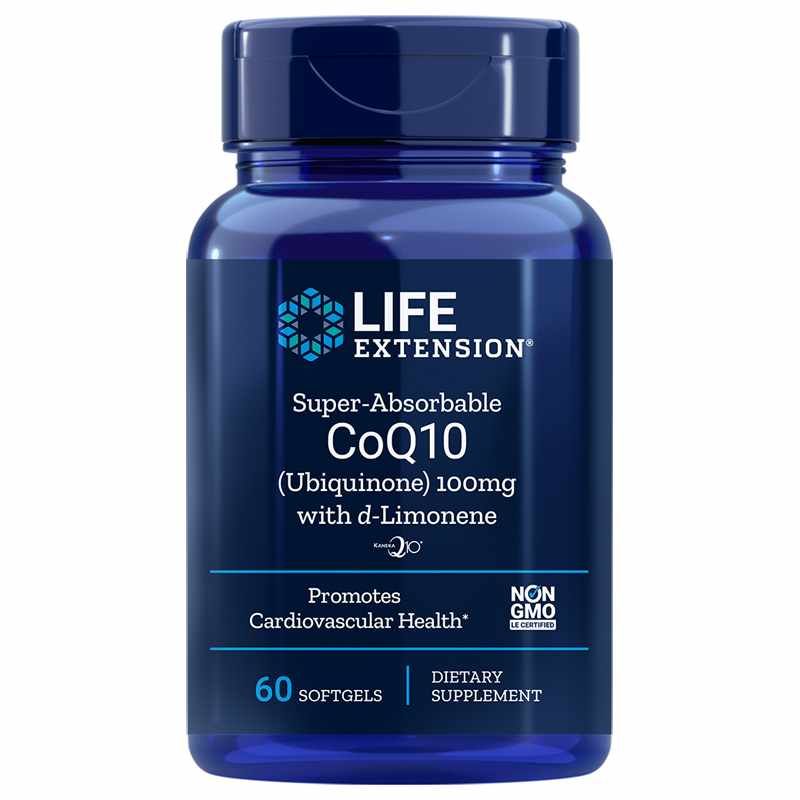 Super Absorbable CoQ10 100 Mg with d-Limonene | Супер абсорбируемый CoQ10 100 мг с d-лимоненом