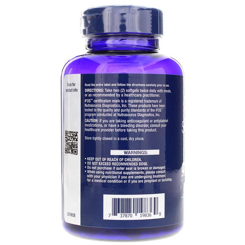 Super Omega-3 EPA/DHA with Sesame Lignans &amp; Olive Extract, 60 Softgels | Супер омега-3 EPA/DHA с лигнанами кунжута и экстрактом оливы, 60 гелевых капсул