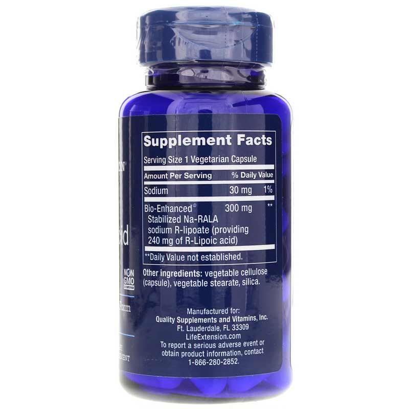 Super R-Lipoic Acid 240 Mg | Супер R-липоевая кислота 240 мг