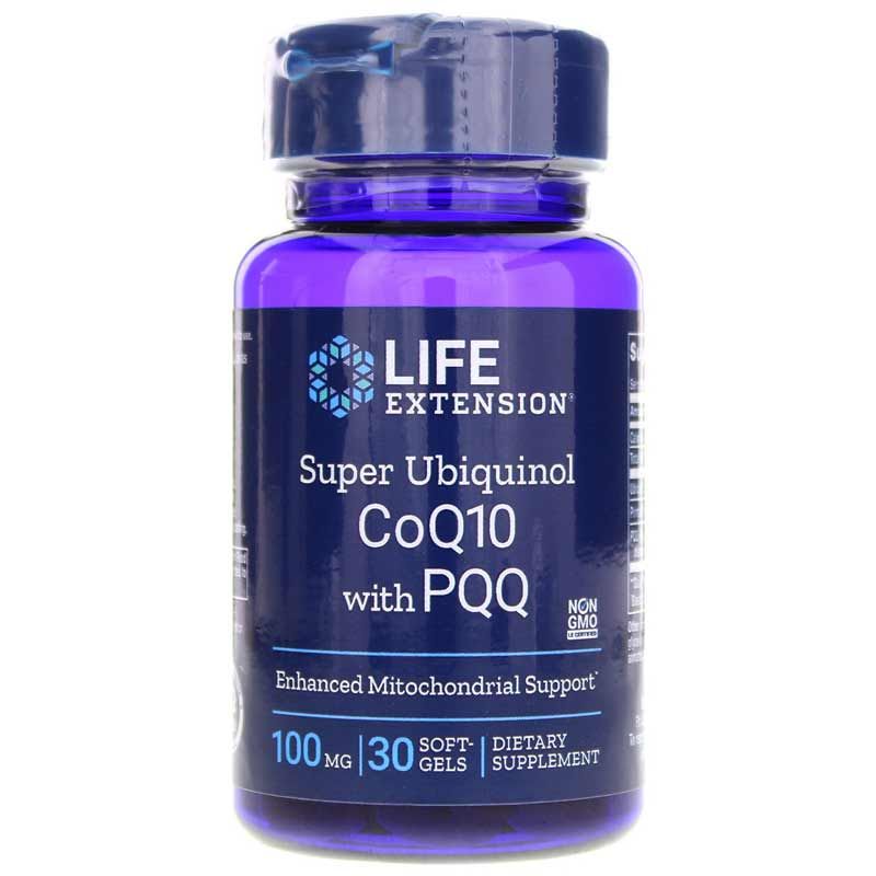 Super Ubiquinol CoQ10 with BioPQQ 100 Mg | Супер убіхінол CoQ10 з BioPQQ 100 мг