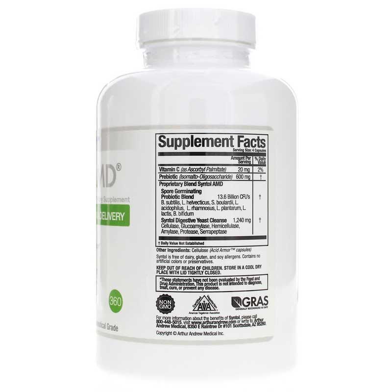 Syntol Advanced Microflora Delivery, 360 Capsules | Синтол расширенная доставка микрофлоры, 360 капсул