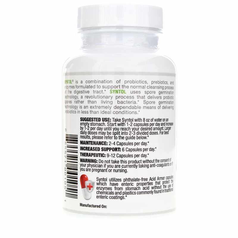 Syntol Advanced Microflora Delivery, 90 Capsules | Синтол расширенная доставка микрофлоры, 90 капсул