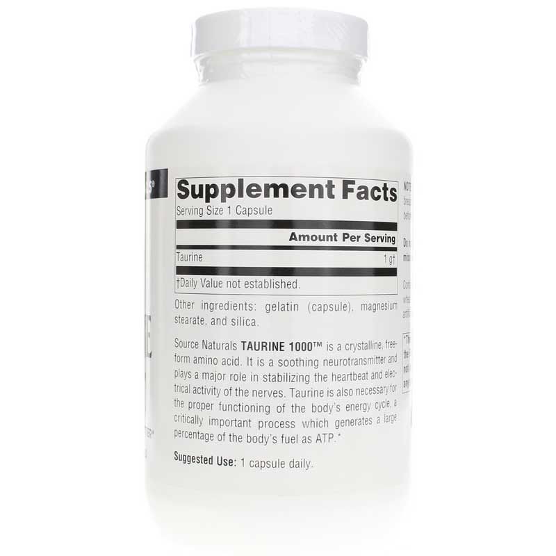 Taurine 1000, 240 Capsules | Таурин 1000, 240 капсул