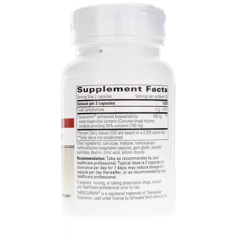 Theracurmin HP Bioavailable Curcumin, 60 Veg Capsules | Теракурмин HP биодоступный куркумин, 60 вегетерианских капсул