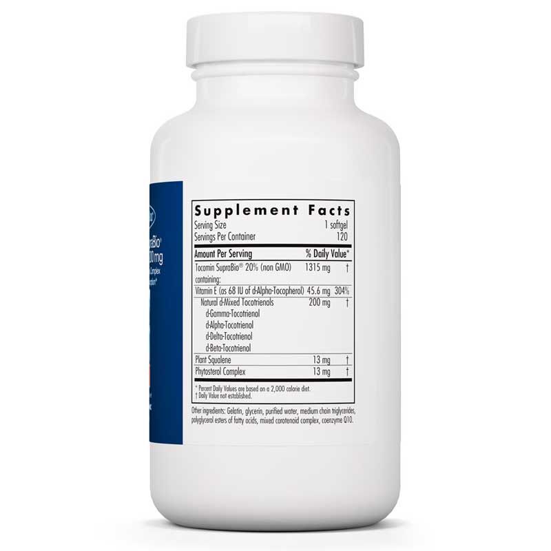 Tocomin SupraBio Tocotrienols 200 Mg, 120 Softgels | Токомин SupraBio токотриенолы 200 мг, 120 гелевых капсул