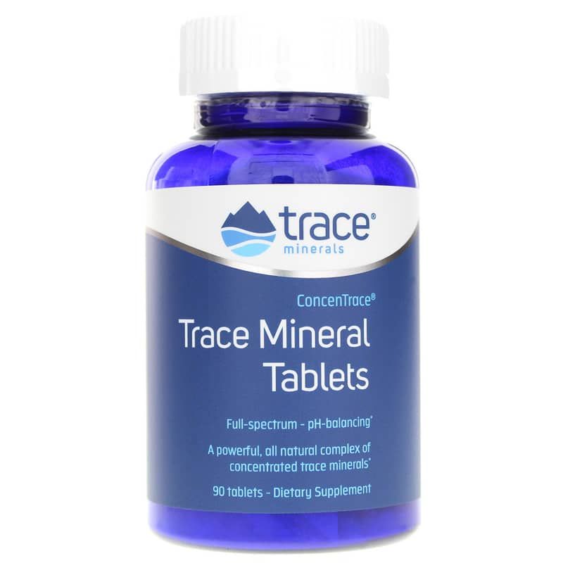 ConcenTrace Trace Mineral Tablets, 90 Tablets | Мінеральні таблетки ConcenTrace, 90 таблеток