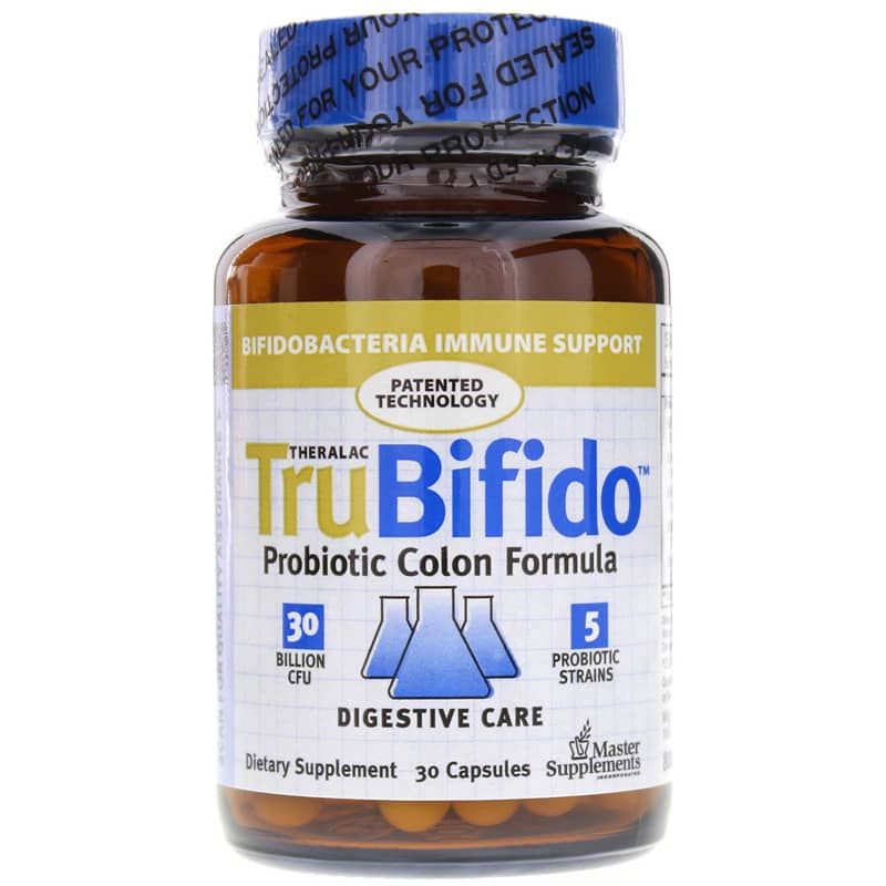 Trubifido Probiotic Colon Formula, 30 Capsules | Трубифидо пробиотик формула для толстой кишки, 30 капсул